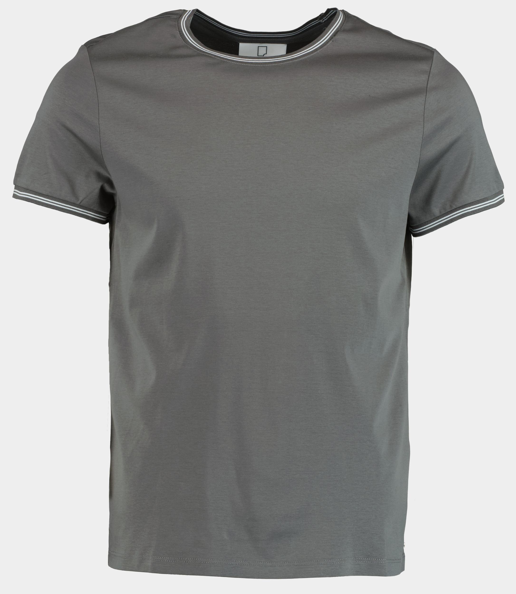 Born With Appetite T-shirt korte mouw Grijs Reserve Tee 25108RE95/980 anthra
