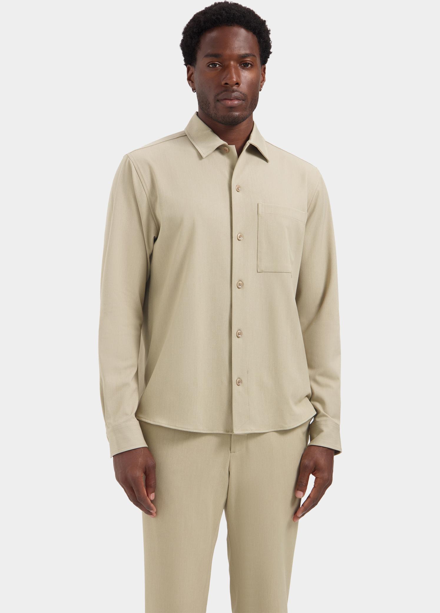 Dstrezzed Overhemd heren Beige Ace 304058/278