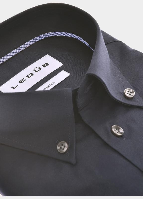 Ledub Business hemd lange mouw Blauw  0702111/190-230-000