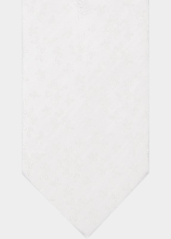 Profuomo Stropdas Wit  PPWA10070/E