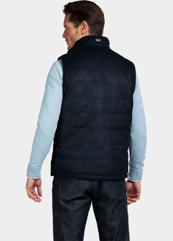 Baileys Bodywarmer Blauw Bodywarmer zipped sidepockets 522585/60