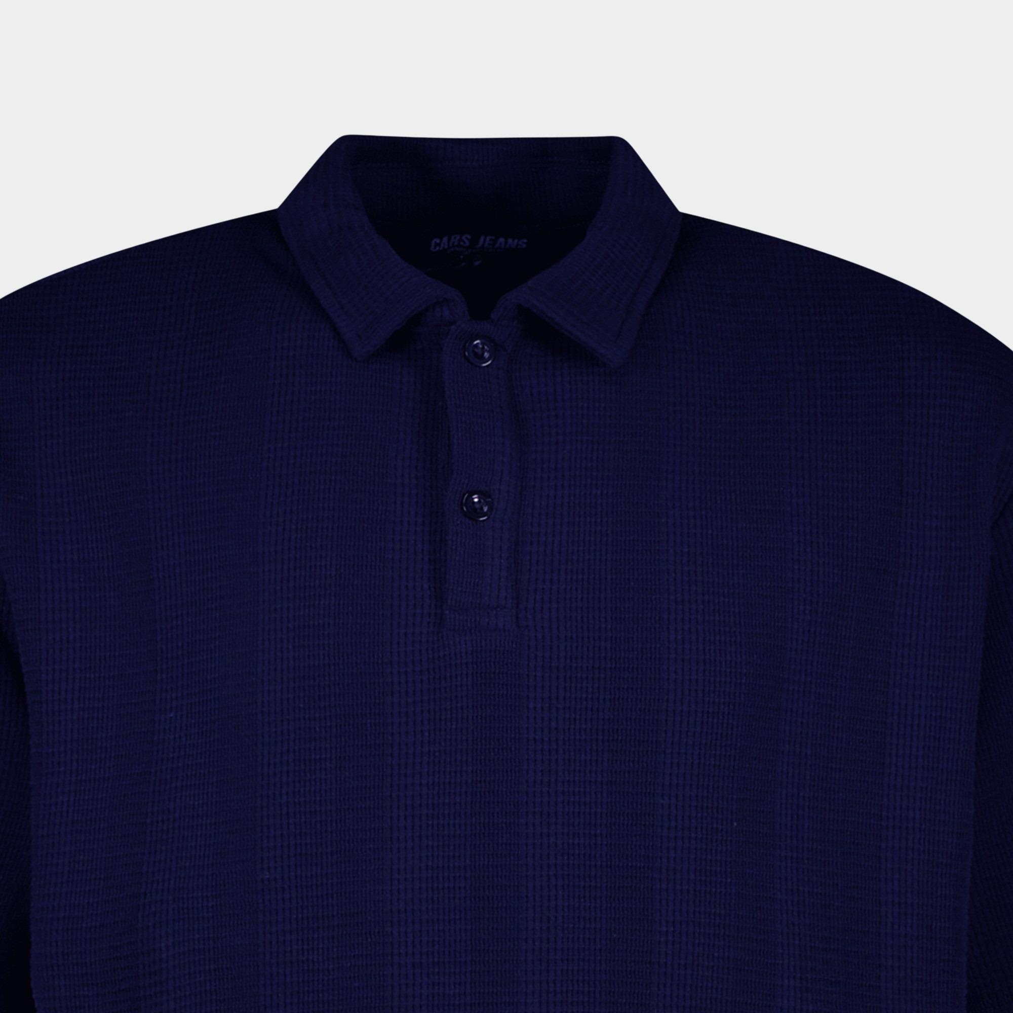 Cars Jeans Polo korte mouw Blauw DEAGLAN 62179/12