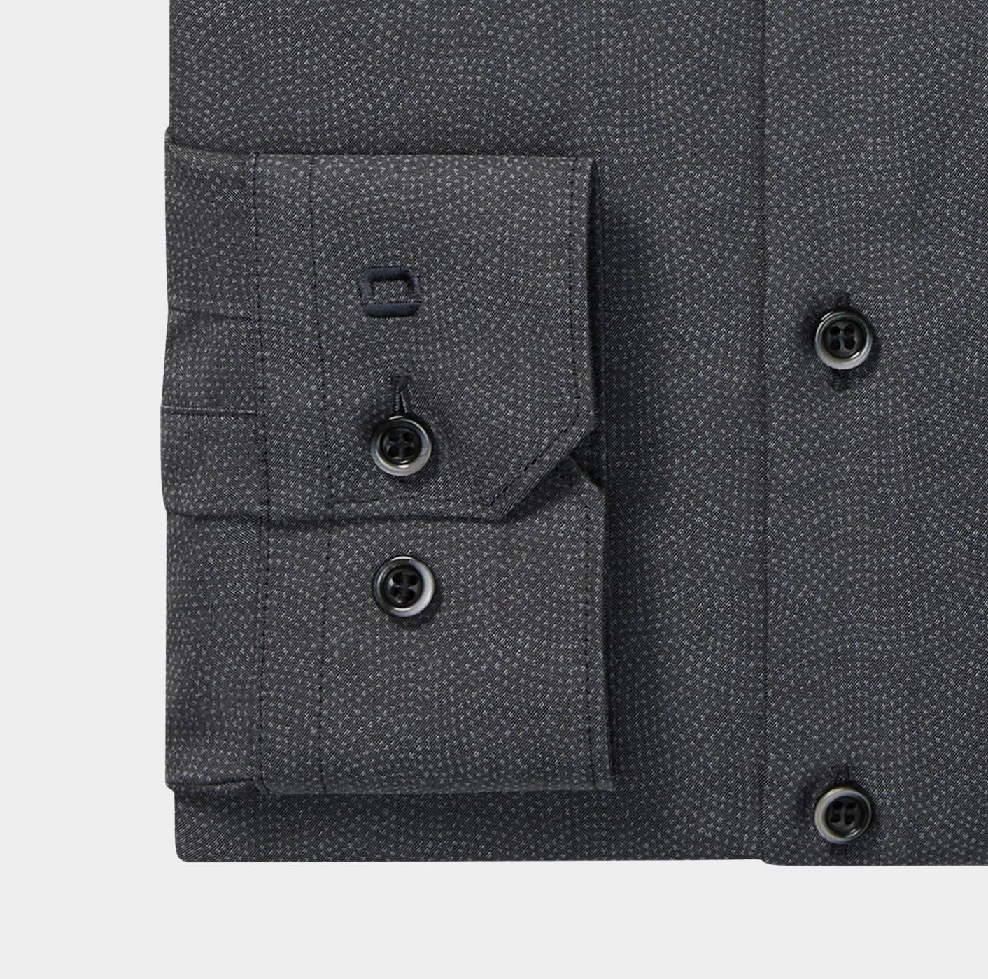 Olymp Business hemd lange mouw Grijs No. Six 256089/63