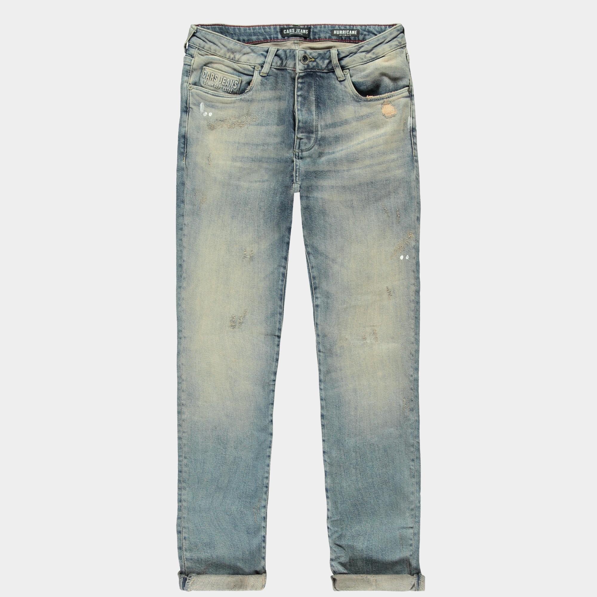 Cars Jeans 5-Pocket Jeans Blauw HURRICANE 74428/08