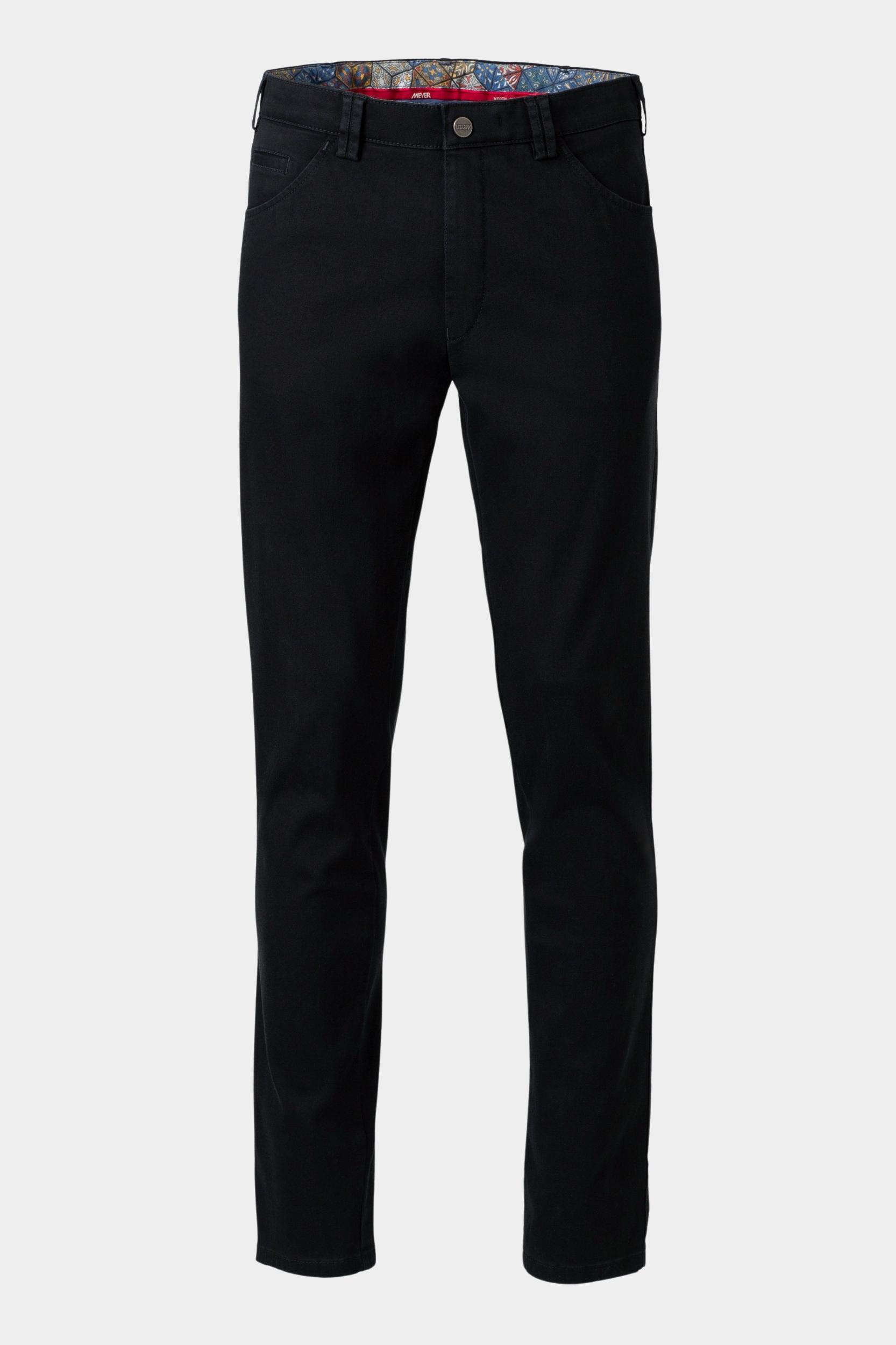 Meyer Flatfront Jeans Zwart DUBLIN Art.9-4541 1279454100/09