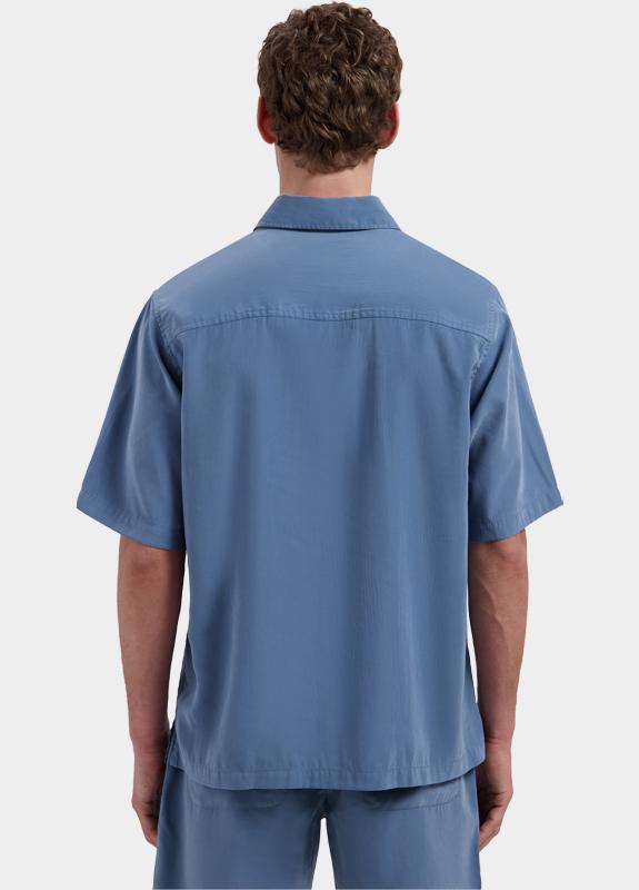 Dstrezzed Casual hemd korte mouw Blauw Samuel Summer Shirt 311516/621