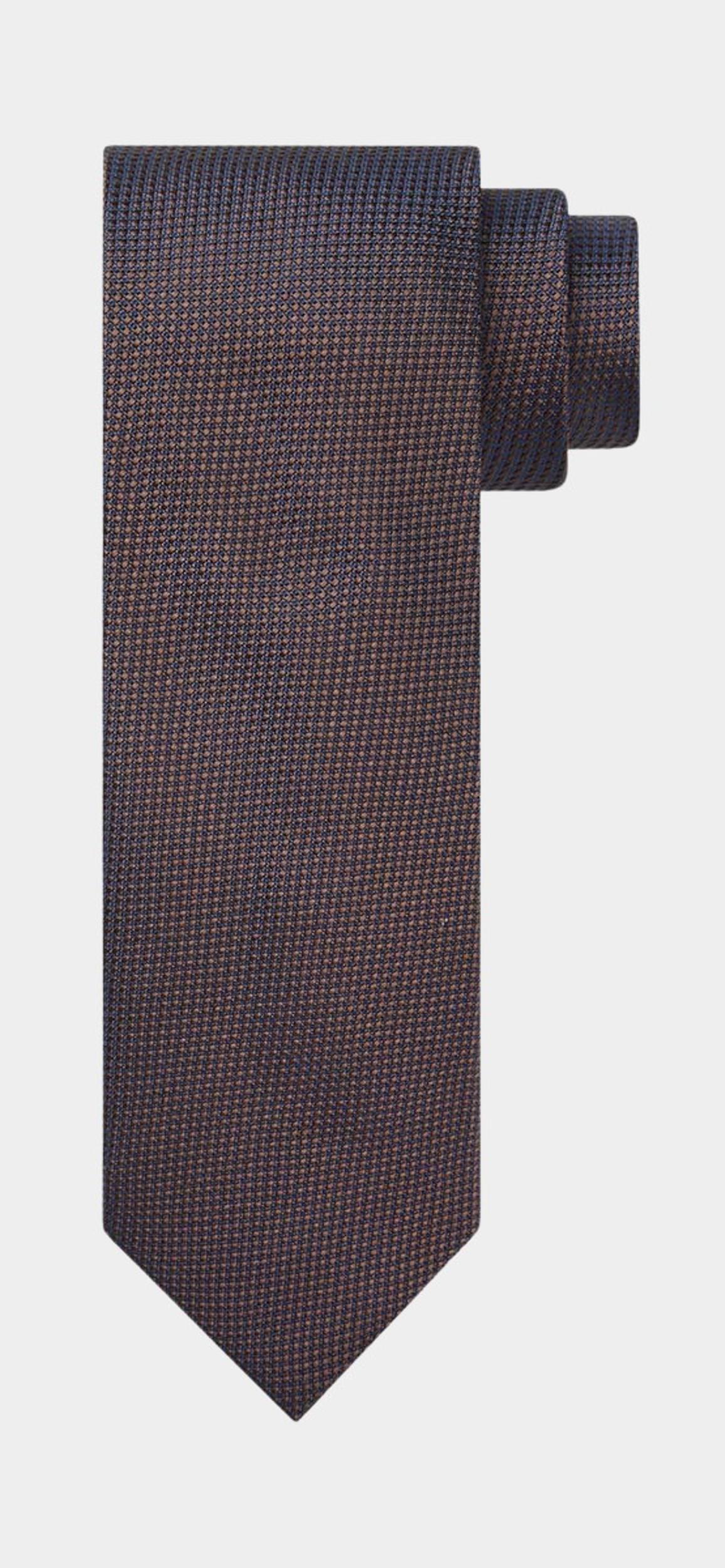 Profuomo Stropdas Bruin  PPUA30039D/H