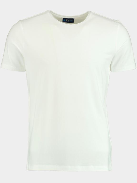 Bos Bright Blue T-shirt korte mouw Wit  501897/02-Beyaz