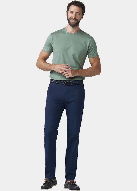 Meyer Chino Blauw BONN Art.1-8142 1021814200/20