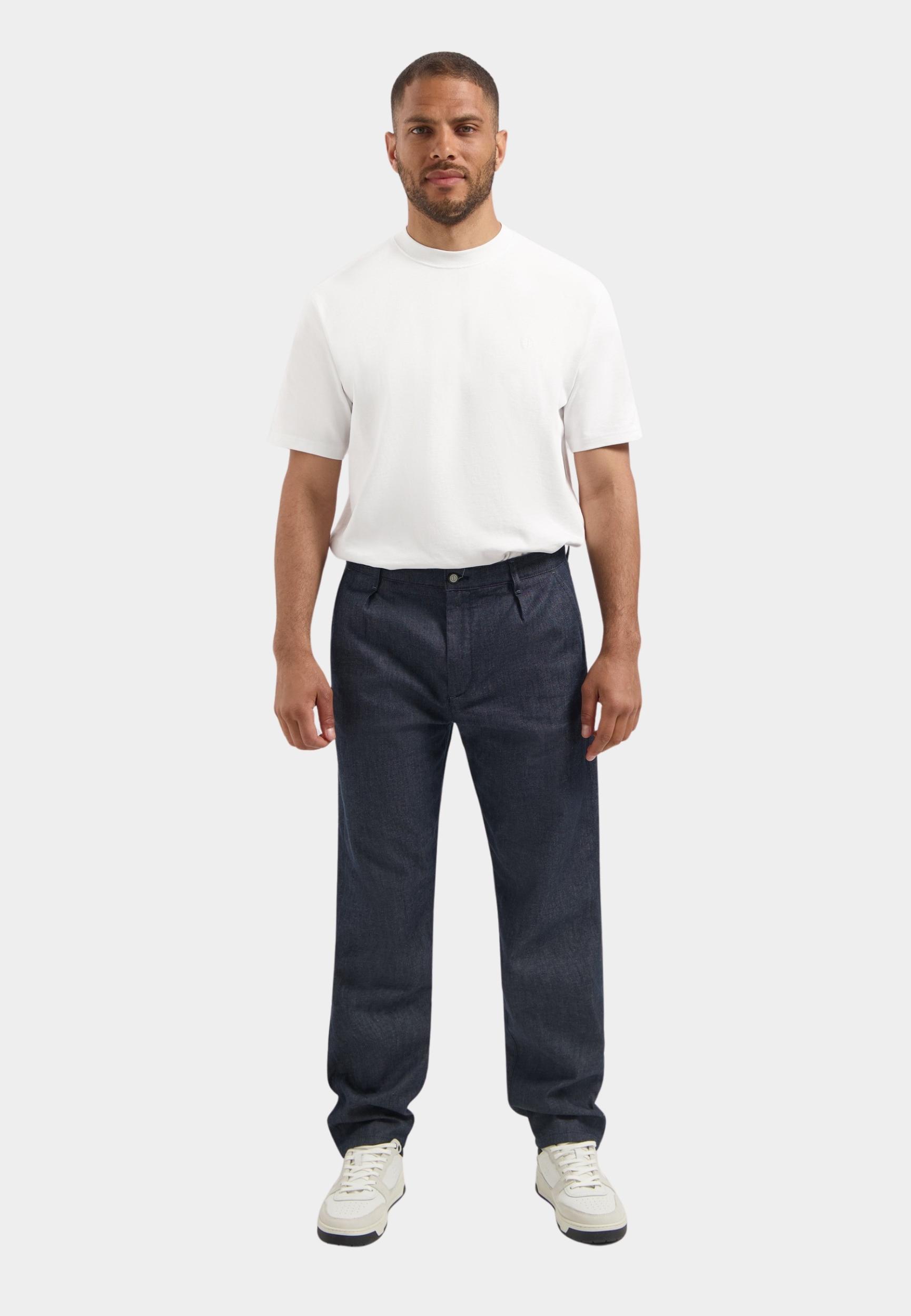 Dstrezzed Flatfront Jeans Blauw DS_Brando Denim Chino 501952/990