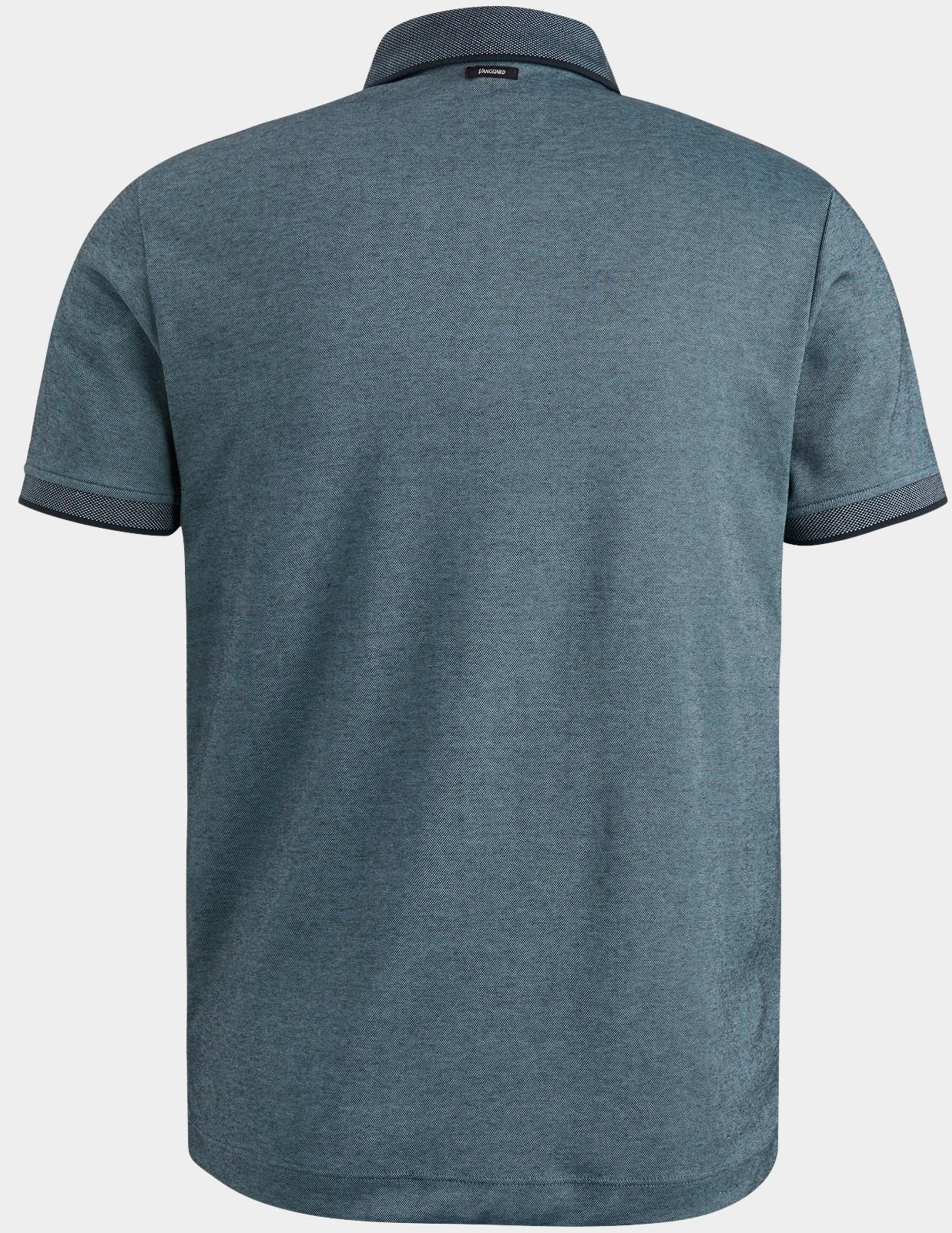 Vanguard Polo korte mouw Blauw Short sleeve polo interlock b VPSS2404852/5116