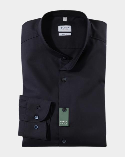 Olymp Business hemd lange mouw Blauw 2146/84 Hemden 214684/14
