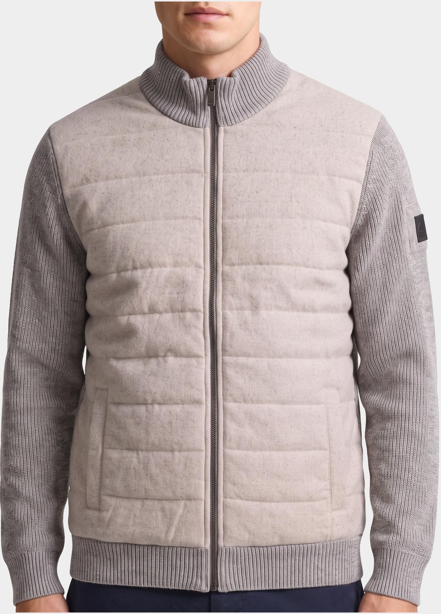 Casamoda Vest heren Beige Strickjacke Hybrid 126250030/663