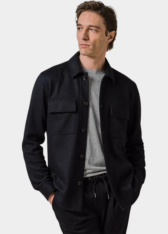 Profuomo Overshirt Blauw  PPWF30002/E