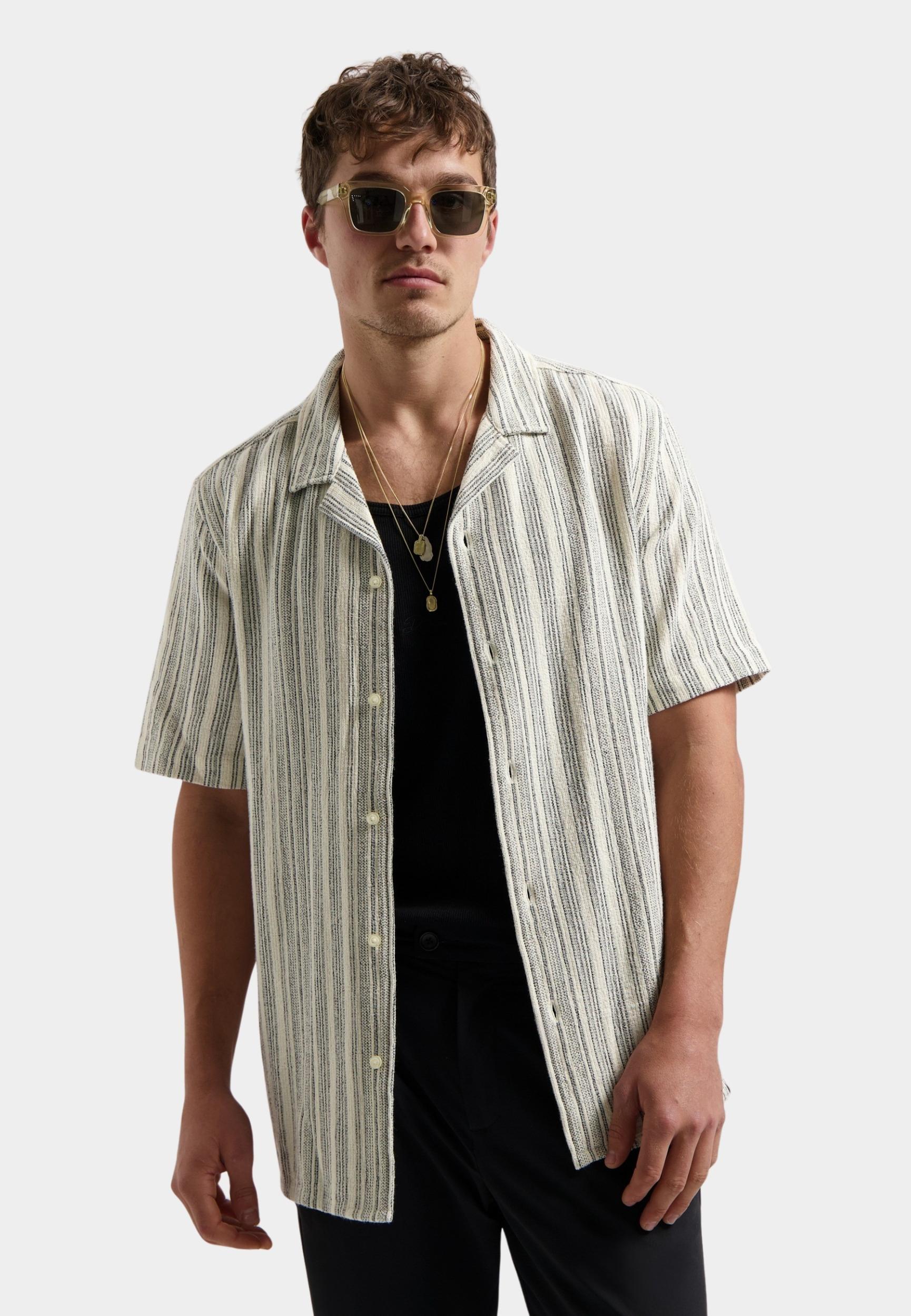Dstrezzed Casual hemd korte mouw Multi Sandy Summer Shirt 311498/649