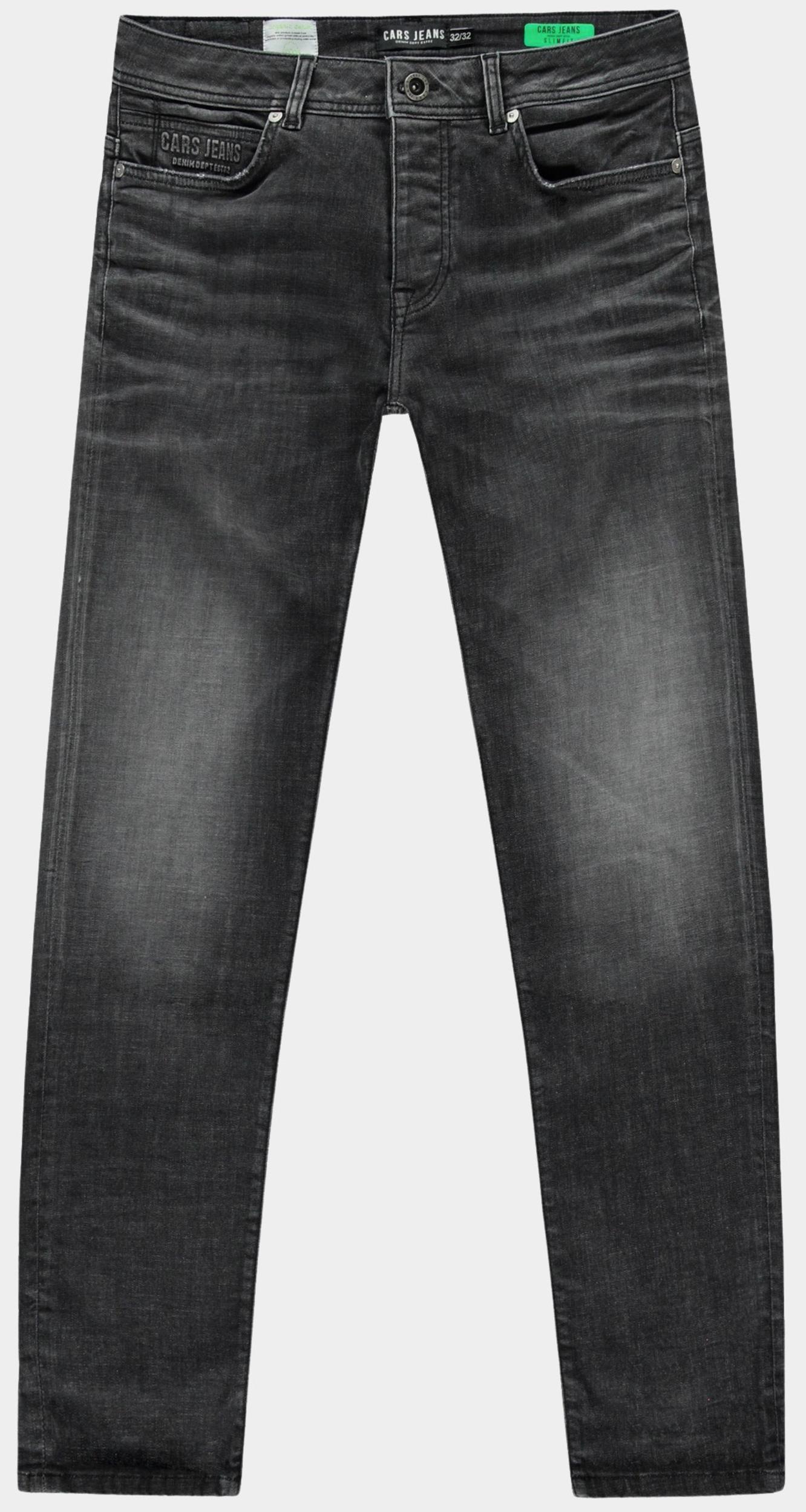 Cars Jeans 5-Pocket Jeans Zwart Jeans Marshal Plus Slim fit 82928/41