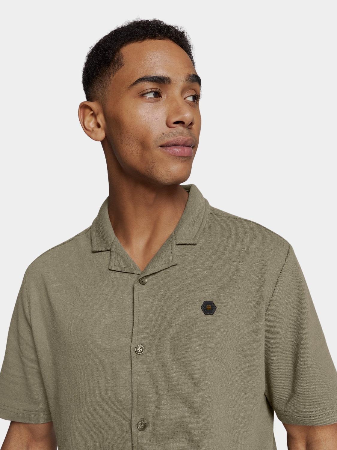 No Excess Casual hemd korte mouw Groen  27420384/186