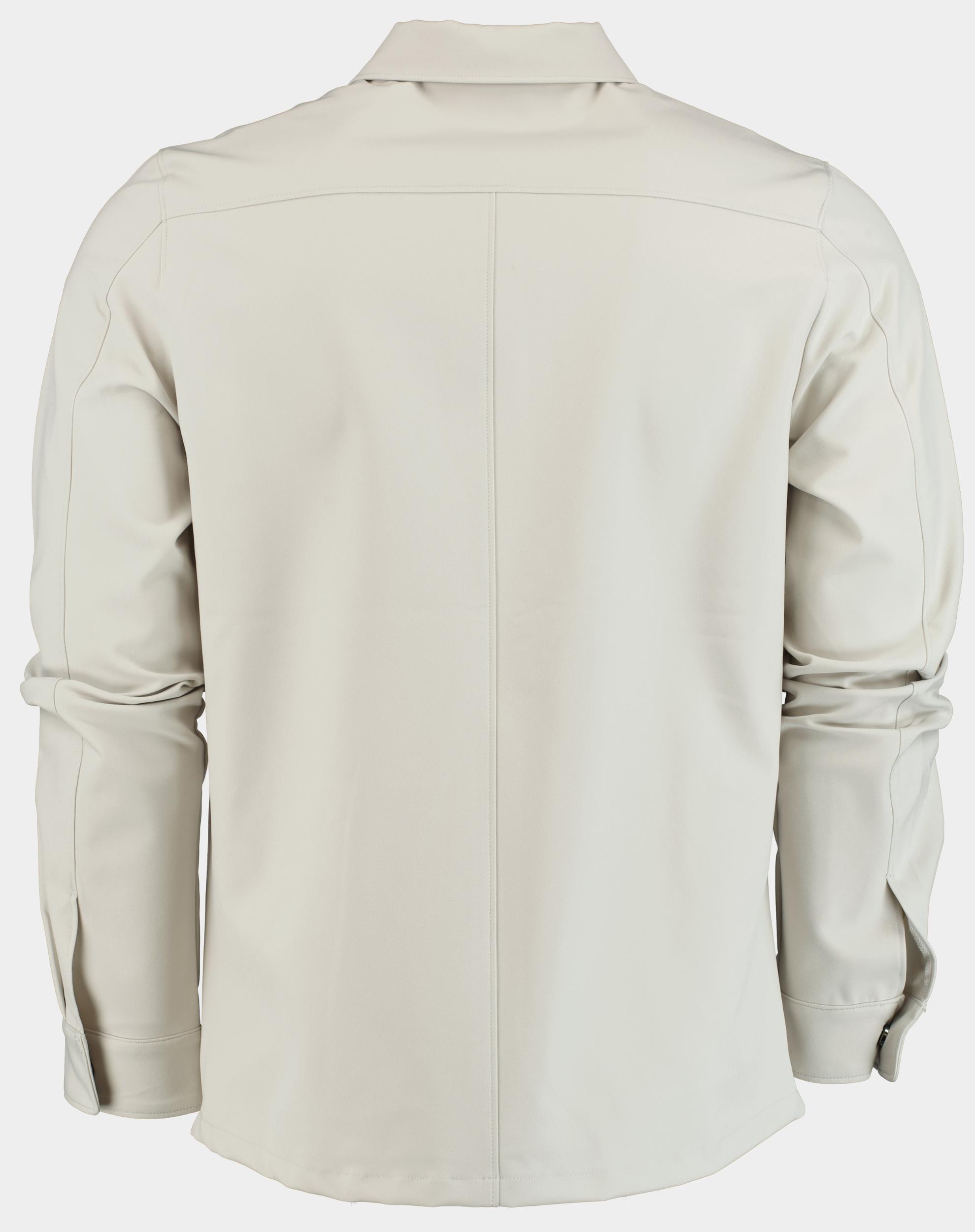 Born With Appetite Overshirt Grijs Boed Shirtjacket 25114BO10/920 mist