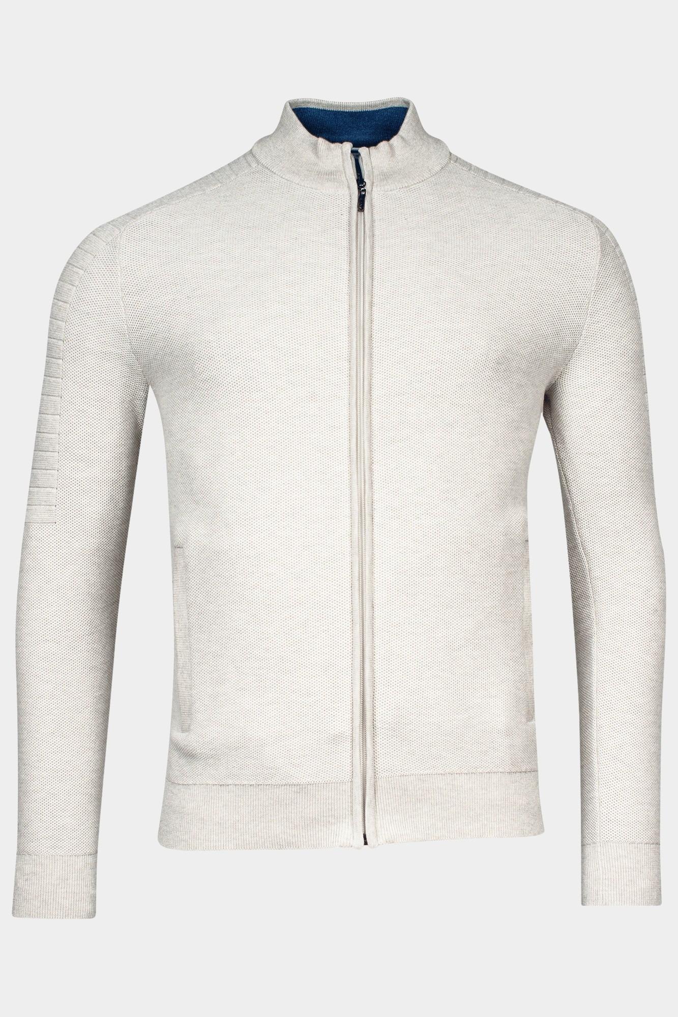 Baileys Vest Wit Cardigan Zip  12gg allover st 412095/815
