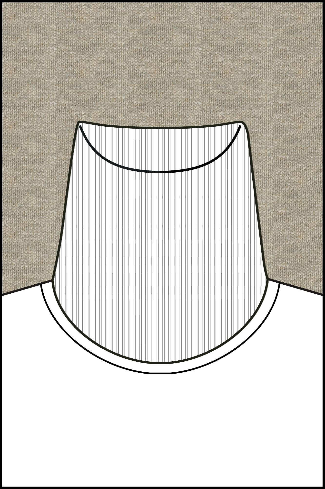 Baileys Coltrui Wit High Neck Pullover Pima Cotto 528500/815