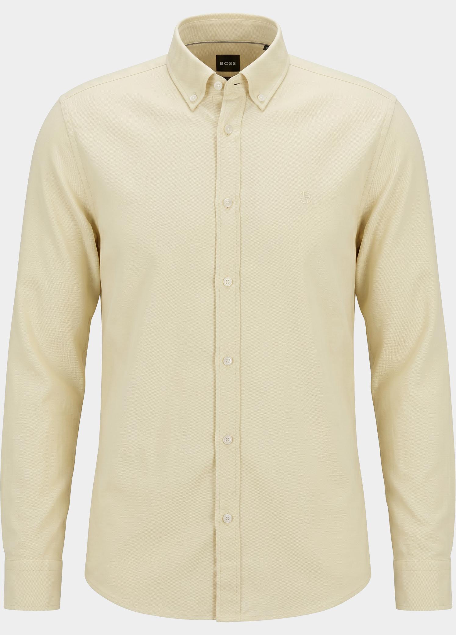 BOSS Black Overhemd heren Beige H-LIAM-BD-E-C1-261 10261979 0 50556077/131