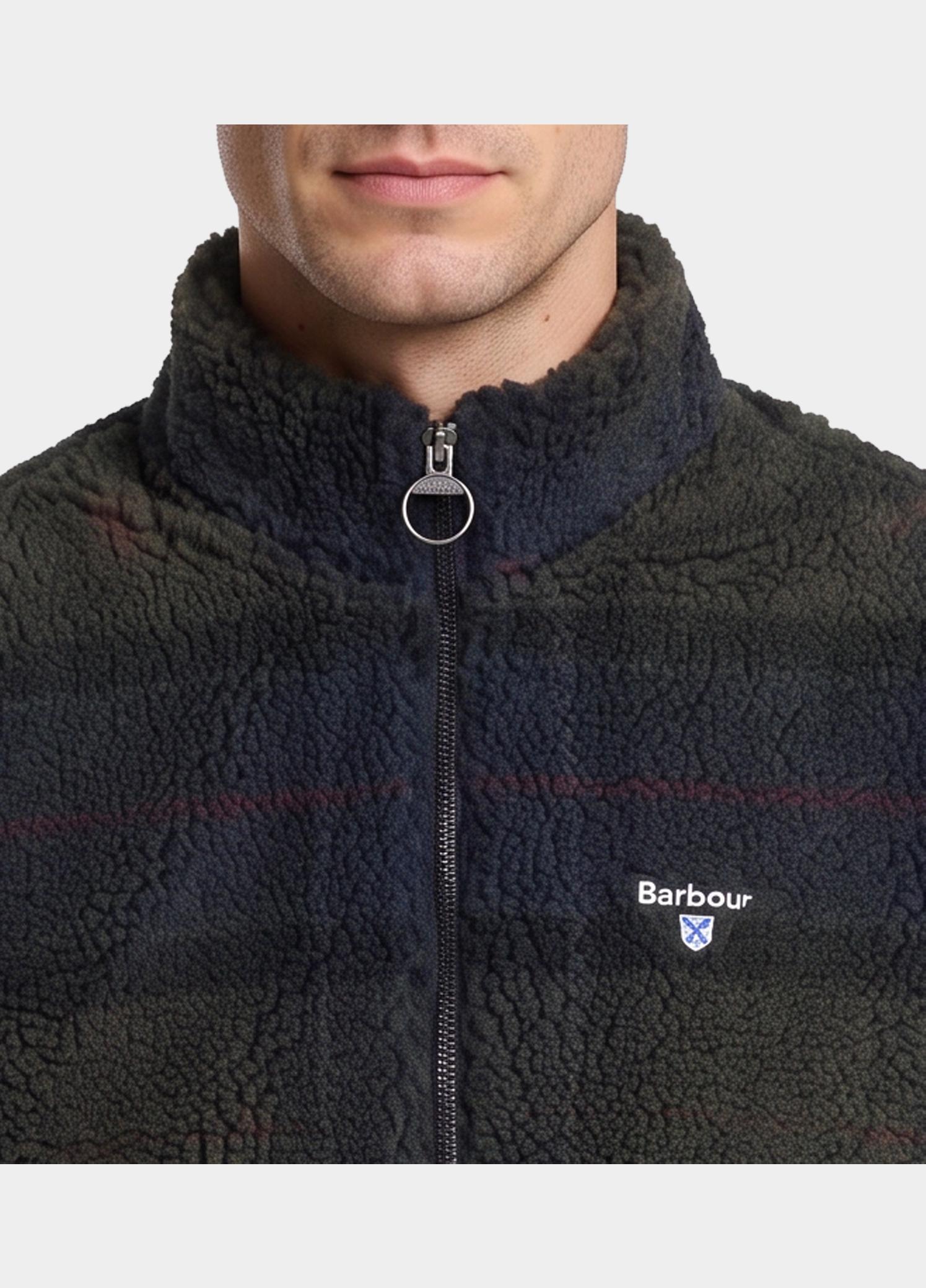 Barbour Fleece Vest heren Grijs Tartan MFL0187/TN43