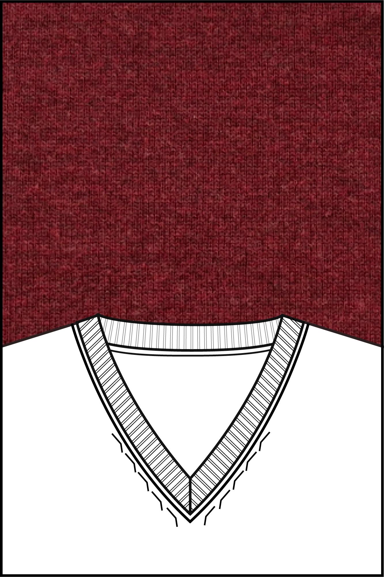 Baileys Pullover Blauw V-Neck Pullover Pima Cotton 1 528100/405