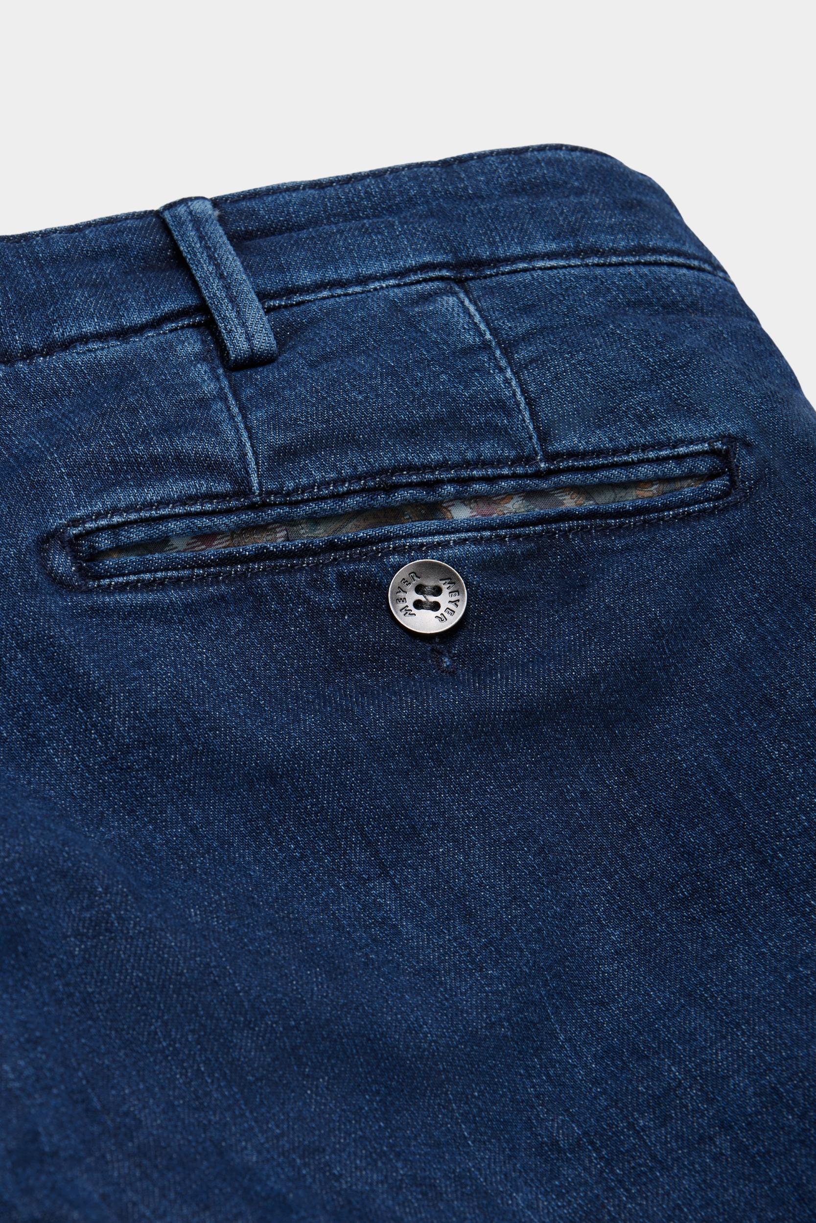 Meyer Flatfront Jeans Blauw Bonn 2-3927 1022392700/17