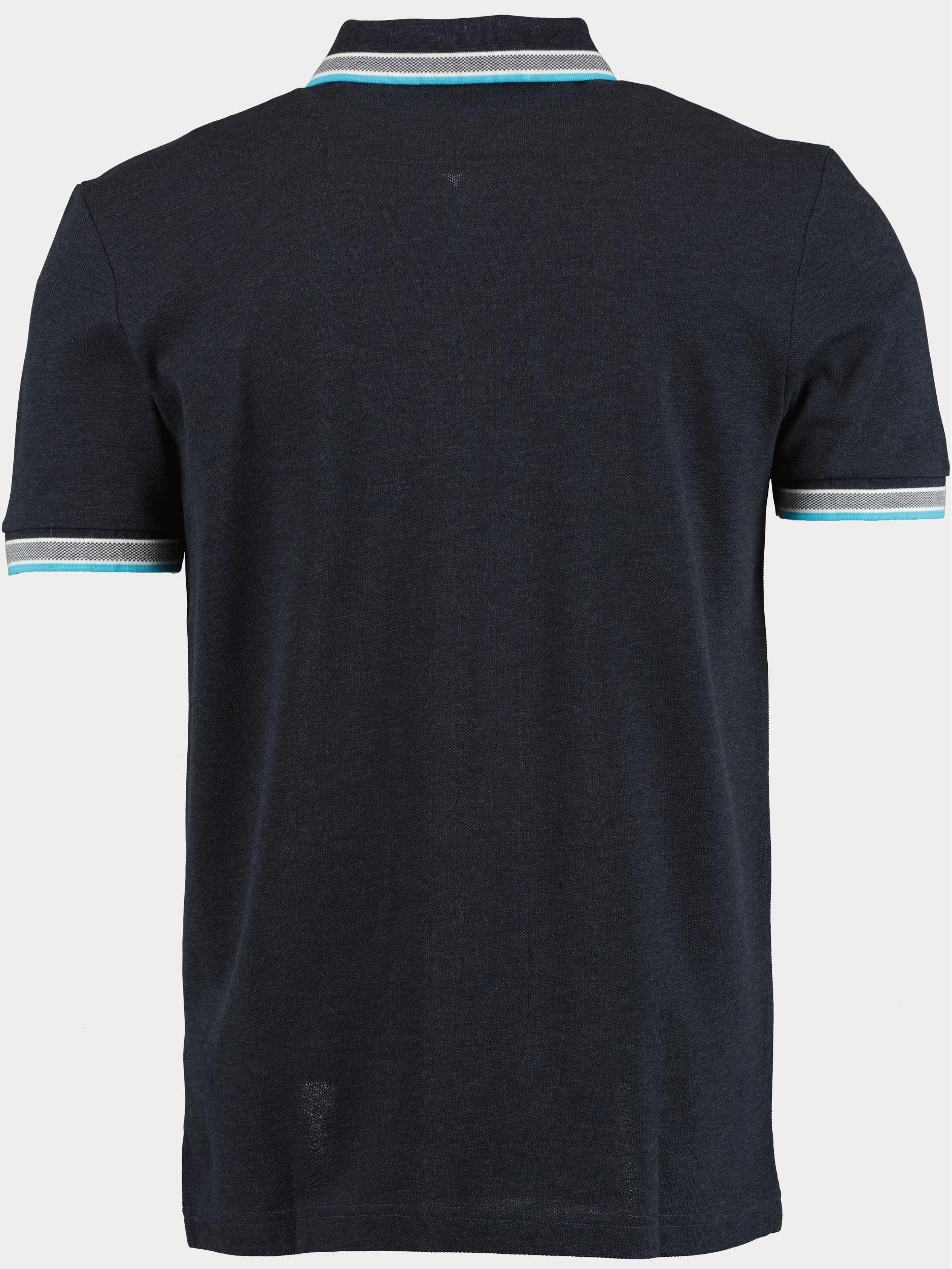 BOSS Green Polo korte mouw Blauw Paddy 10241663 01 50468983/414