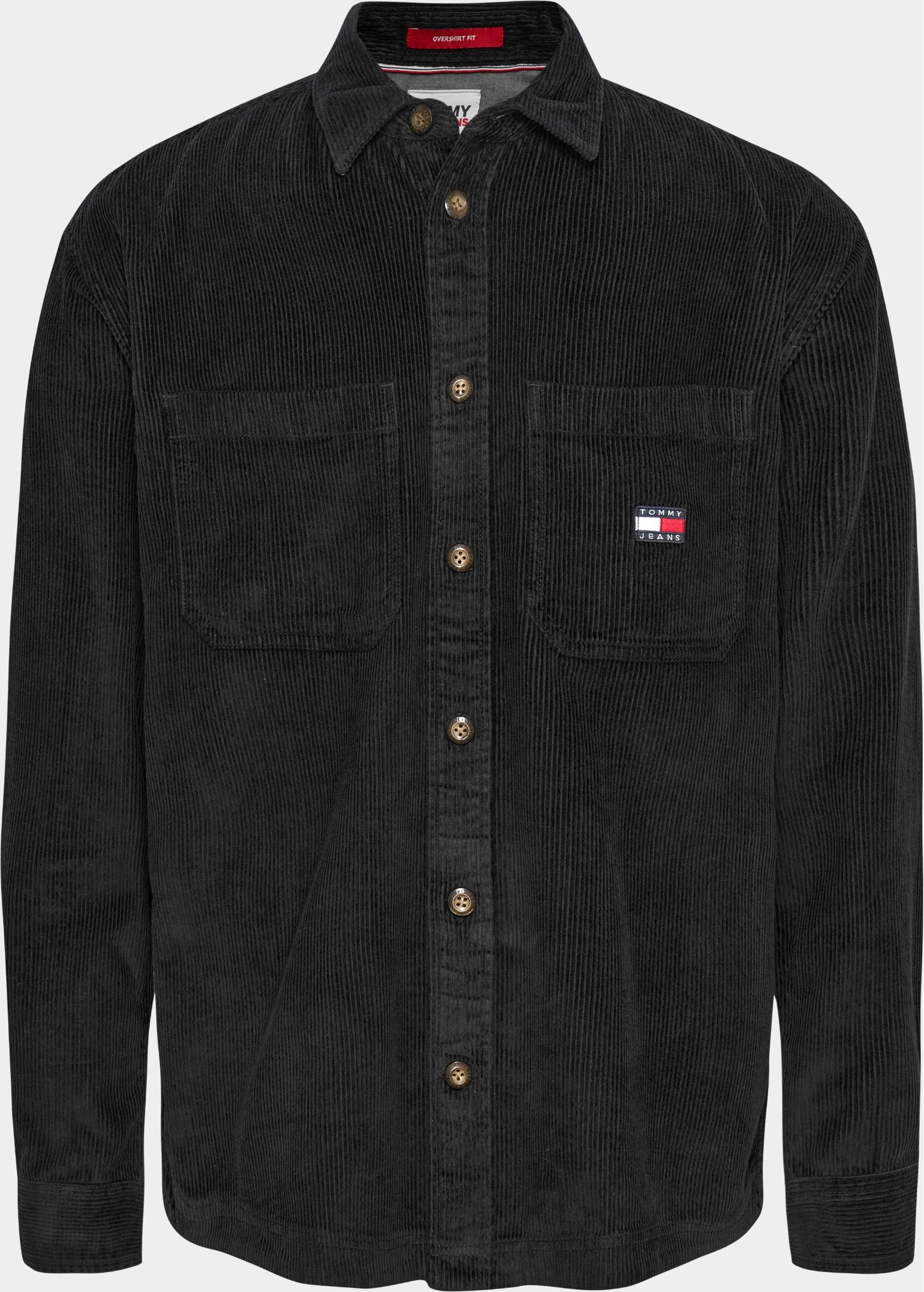 Tommy Jeans Casual hemd lange mouw Zwart TJM casual corduroy overshirt DM0DM16600/BDS