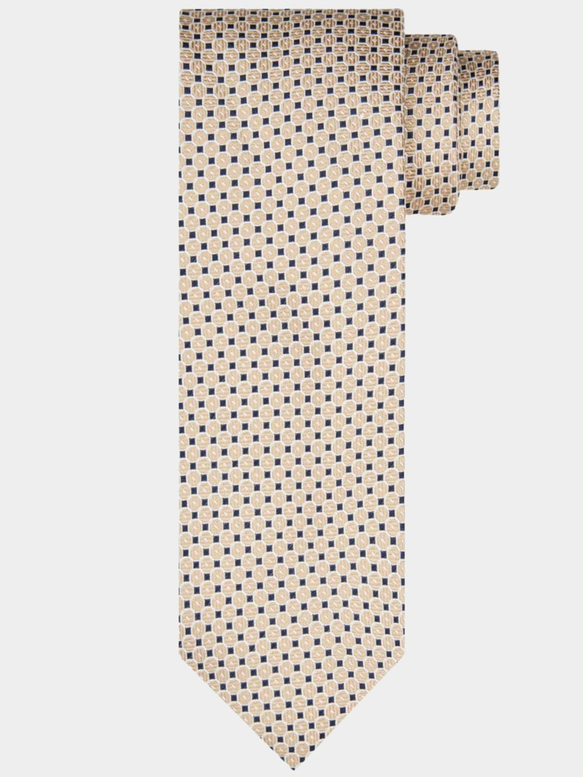 Profuomo Stropdas Beige  PPUA10031D/G