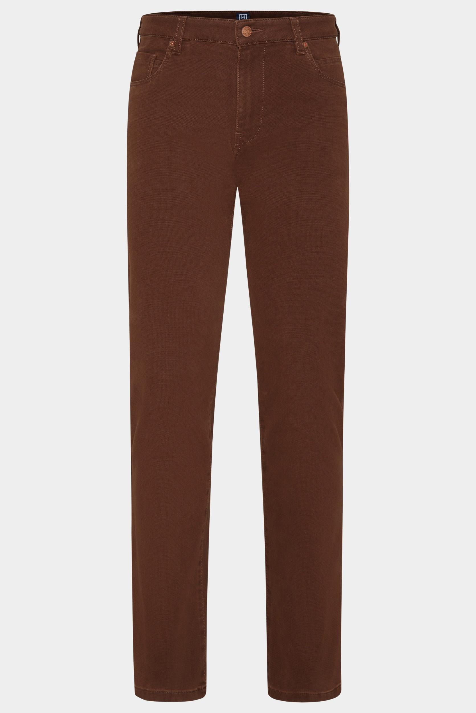 Meyer 5-Pocket Jeans Bruin M5 Slim Art.2-6179 3612617900/48