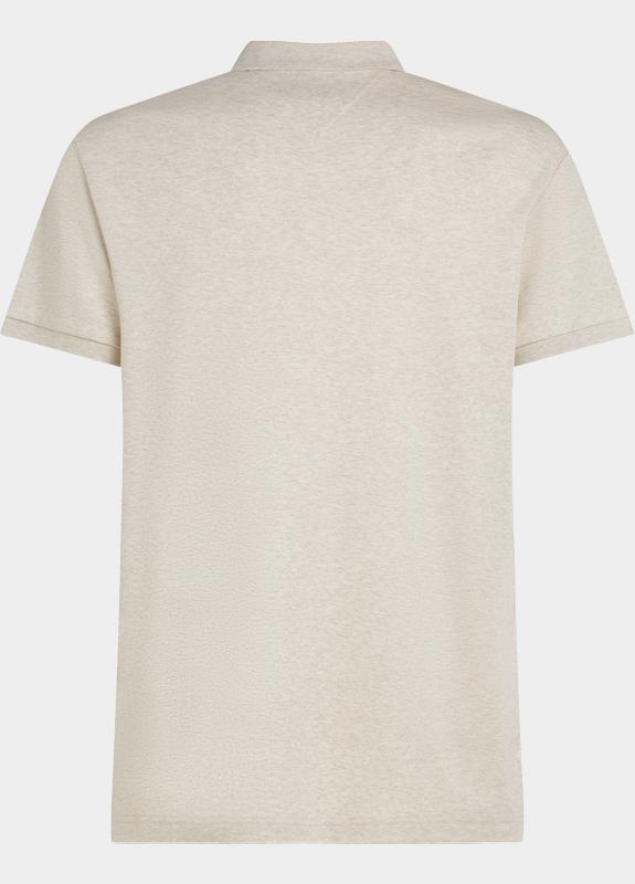 Tommy Hilfiger Polo korte mouw Beige LIQUID COTTON REG SEASONAL PO MW0MW39994/HGF