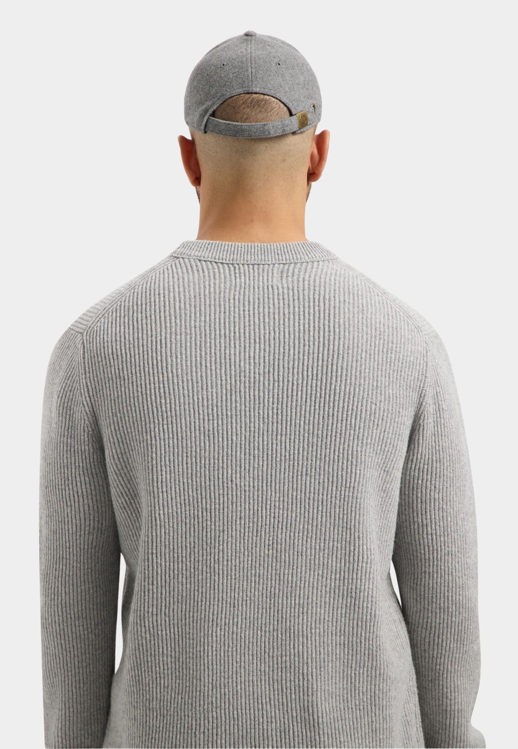 Dstrezzed Cap Grijs DS_Beals Woolmix Cap 655106/898