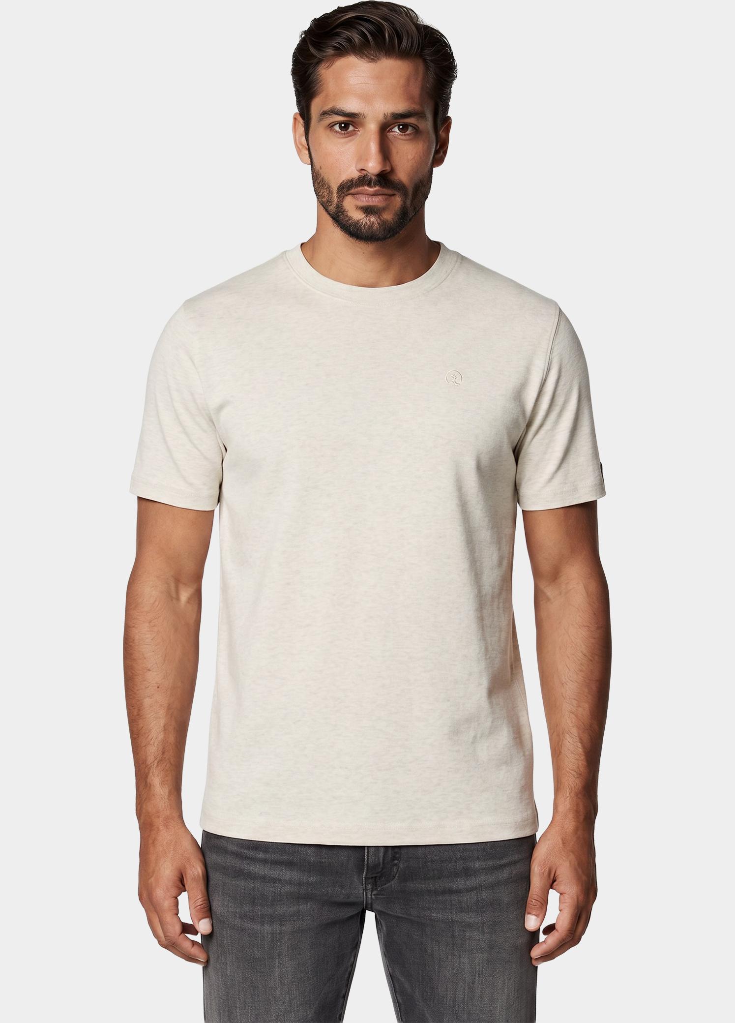 Cast Iron T-shirt korte mouw Beige Short sleeve r-neck regular f CTSS2606590/911