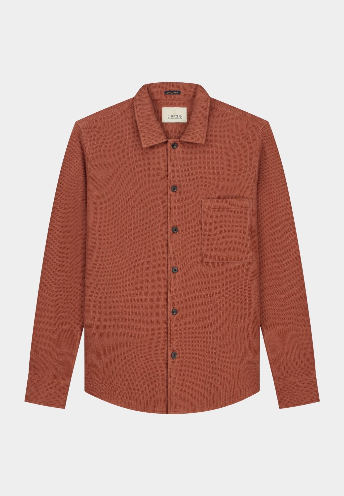 Dstrezzed Casual hemd lange mouw Bruin Daniel shirt 303852/268