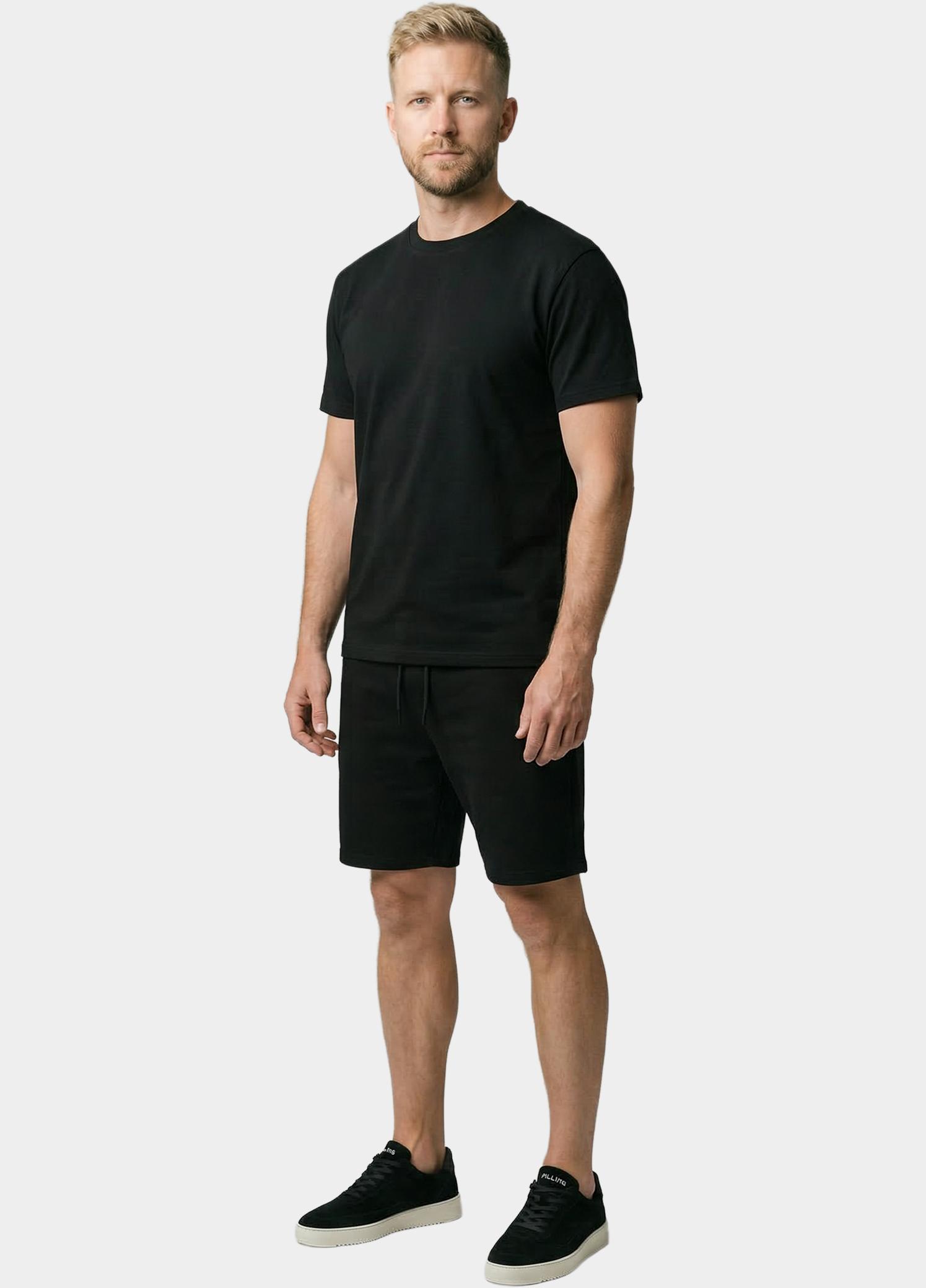 Cars Jeans T-shirt heren Zwart Set Lowall 69971/01