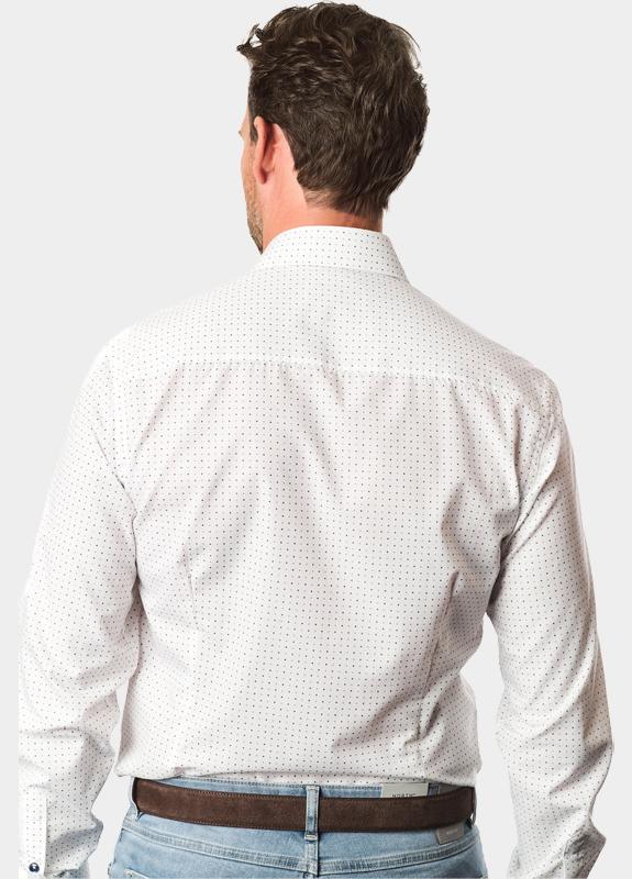 Ledub Business hemd lange mouw Wit LE24302 MFN5 0143290/916-145-000