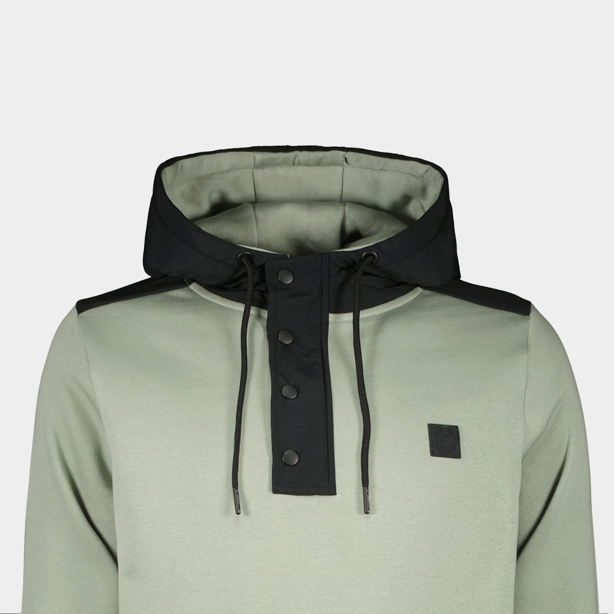 Cars Jeans Hoodie Groen Bayne 62446/18