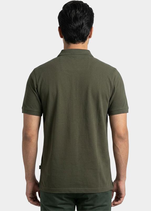 Commander flag Polo heren Groen  214008358/540