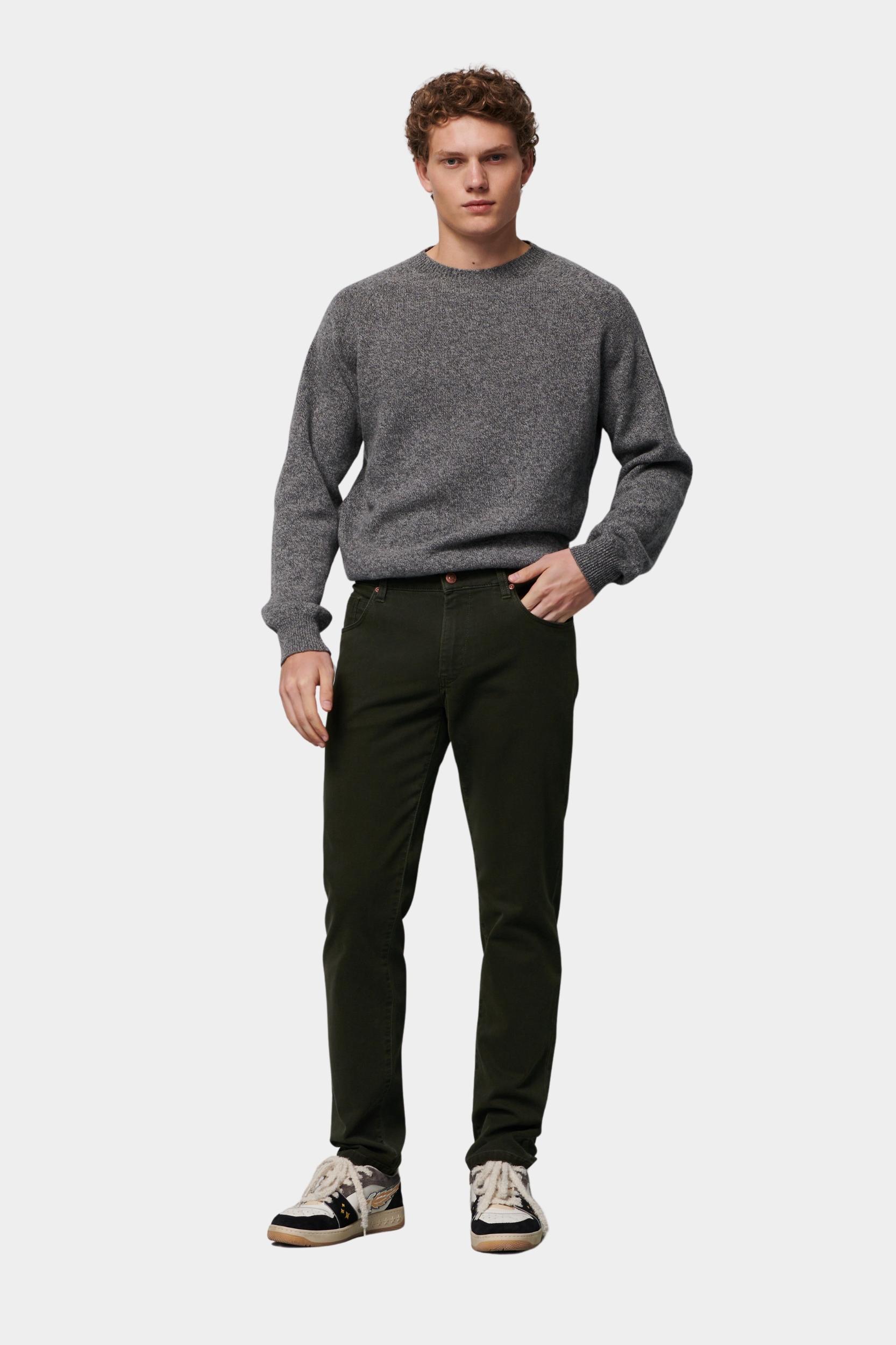 Meyer 5-Pocket Jeans Groen M5 Slim Art.2-6179 3612617900/29