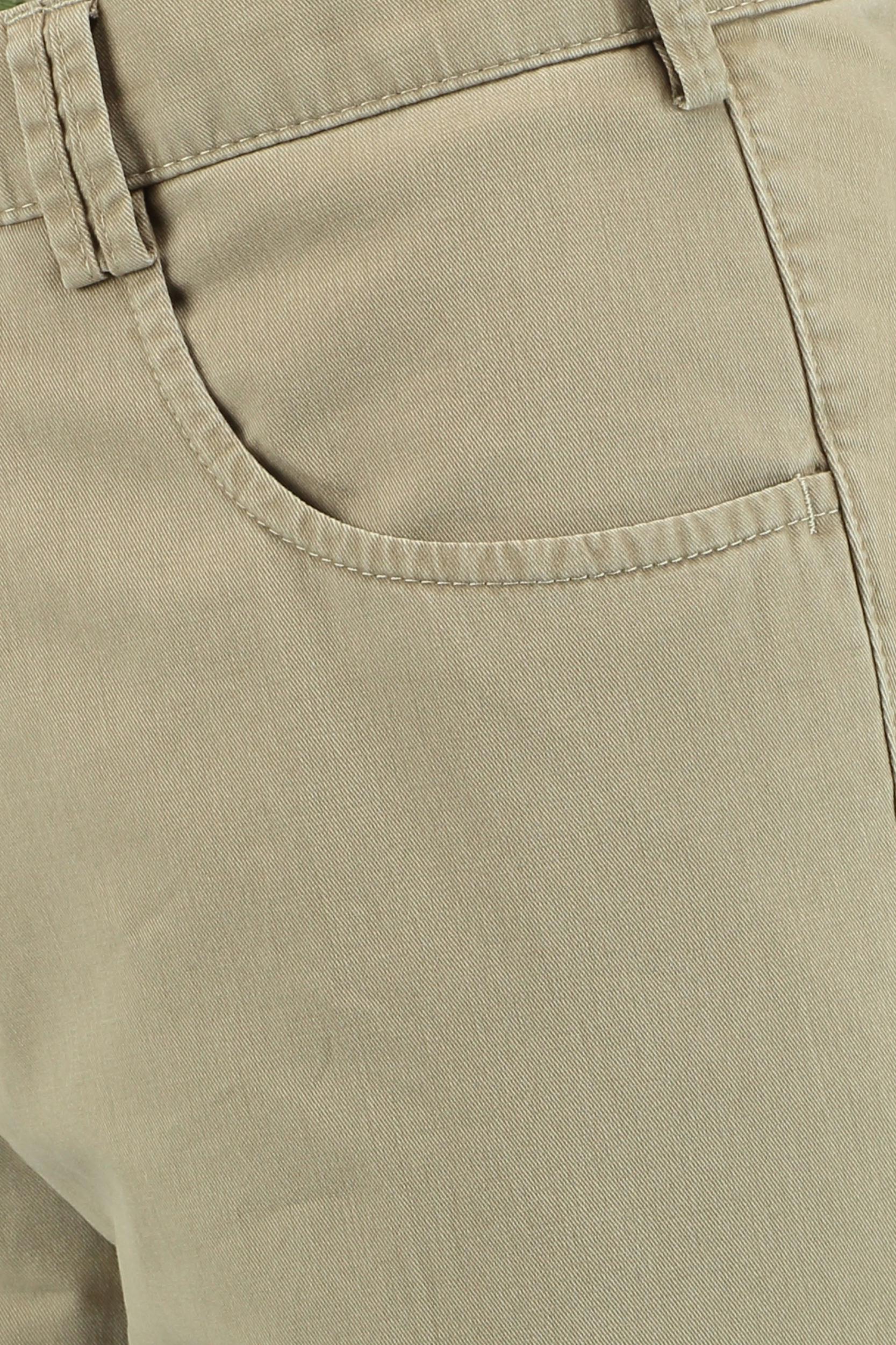 Meyer Katoenen Broek Bruin Chino diego lichtbruin mf 3061500100/33