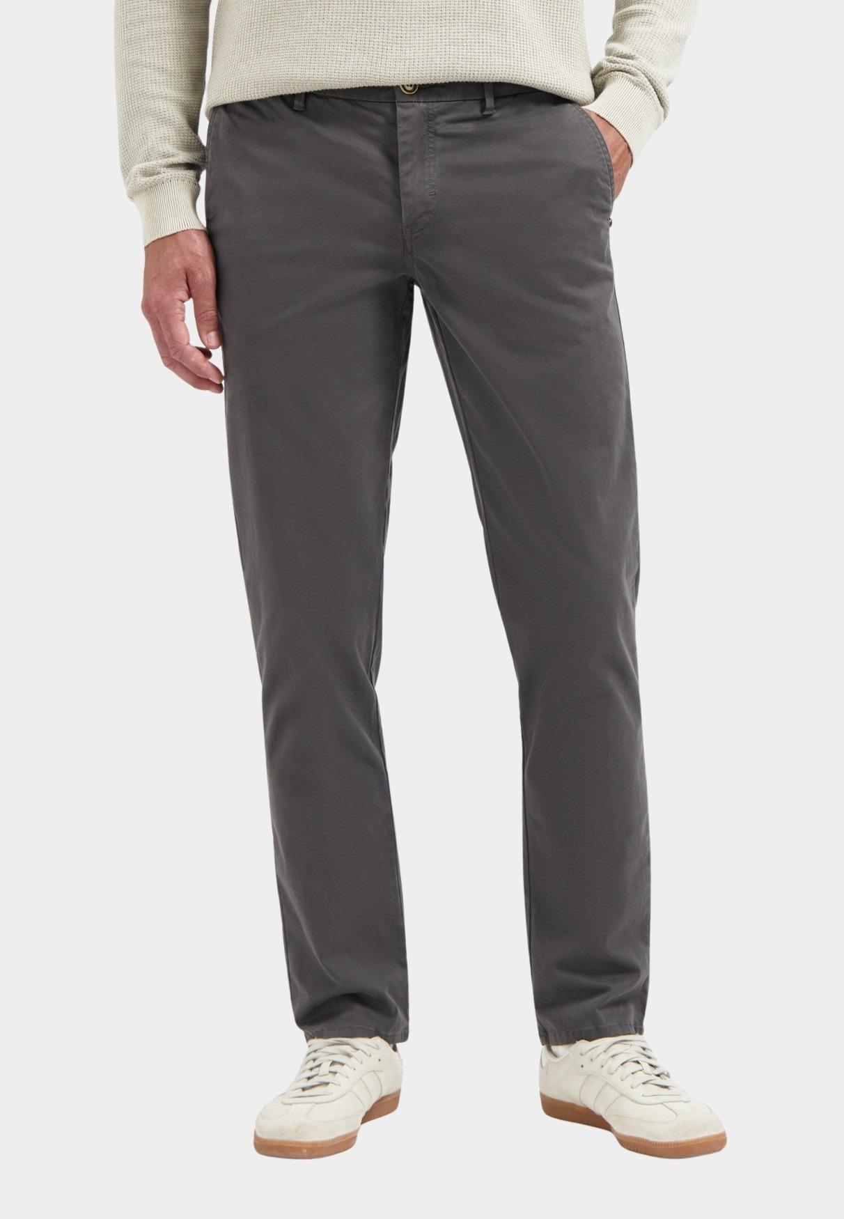 No Excess Chino Grijs Pants Stretch Garment Dyed 297110807/023