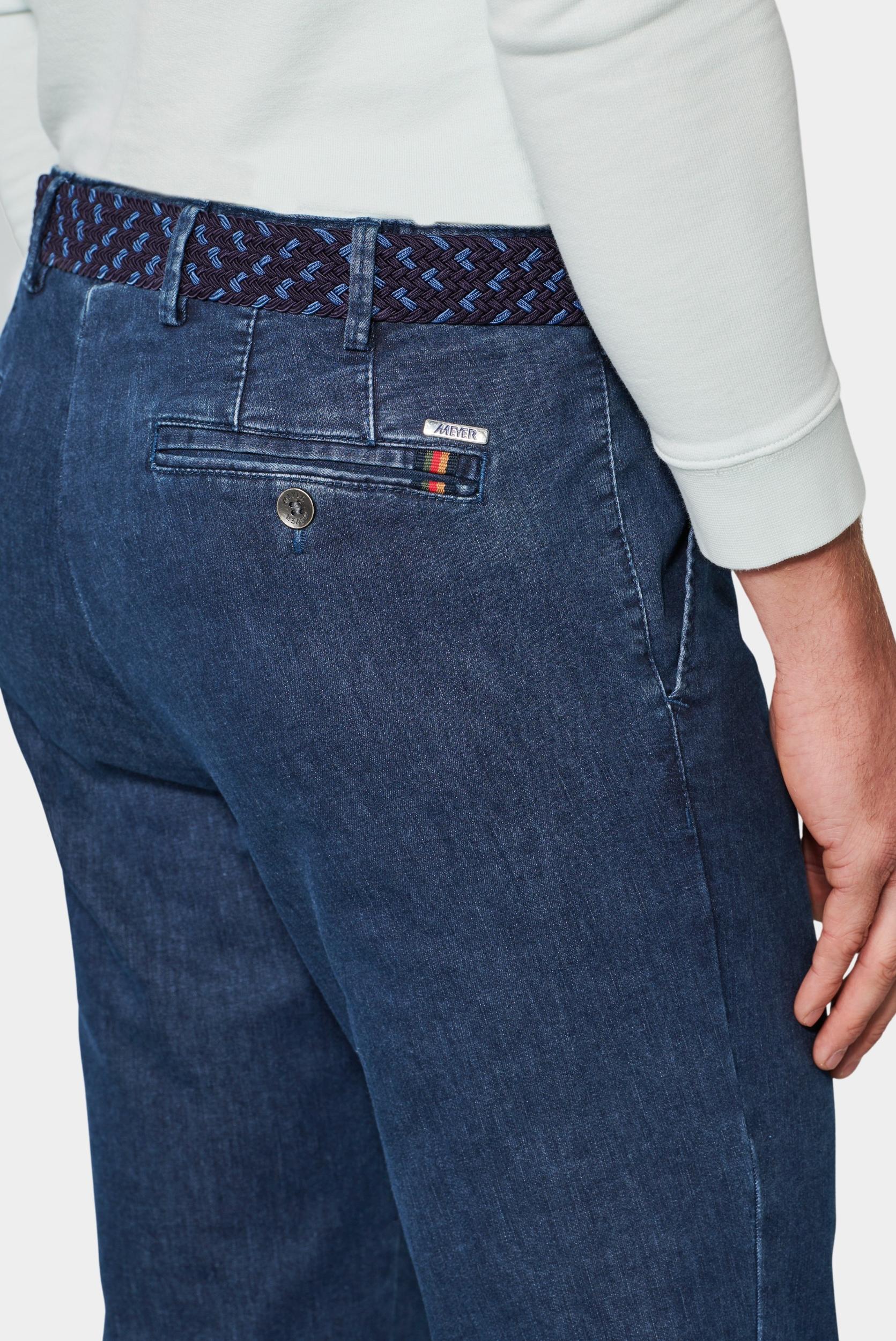 Meyer Flatfront Jeans Blauw OSLO Art.1-4122 2231412200/18