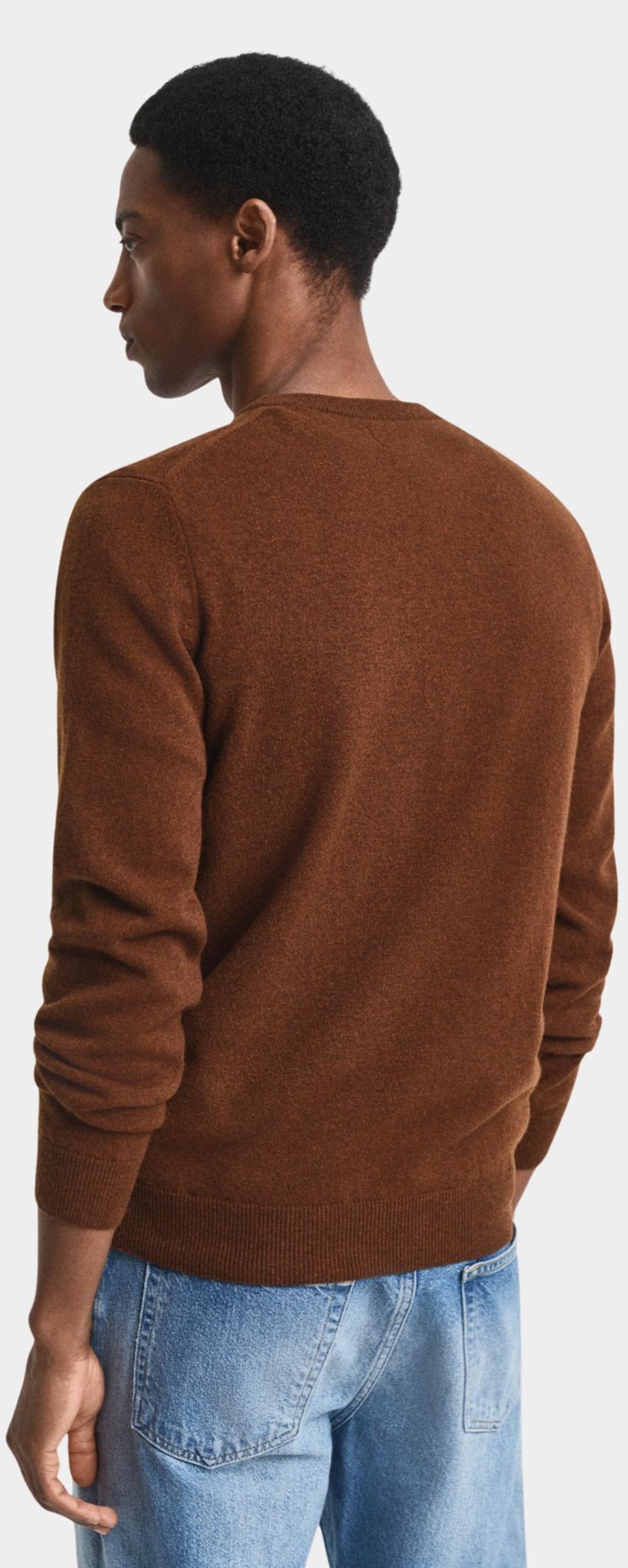 Gant Pullover Bruin SUPERFINE LAMBSWOOL C-NECK 87211/229