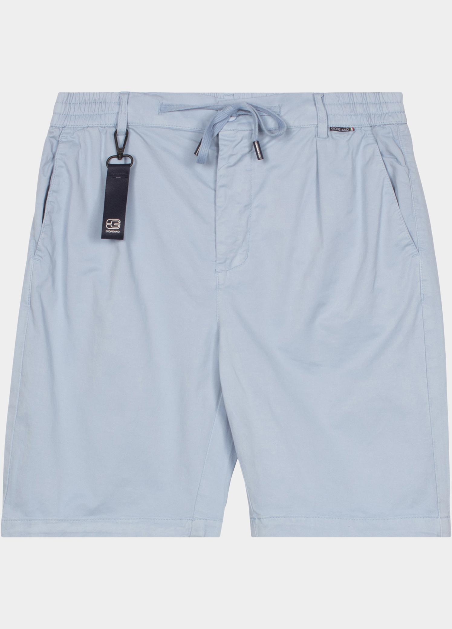 Giordano Korte Broek heren Blauw Positano short Garment Dyed C 611110/63