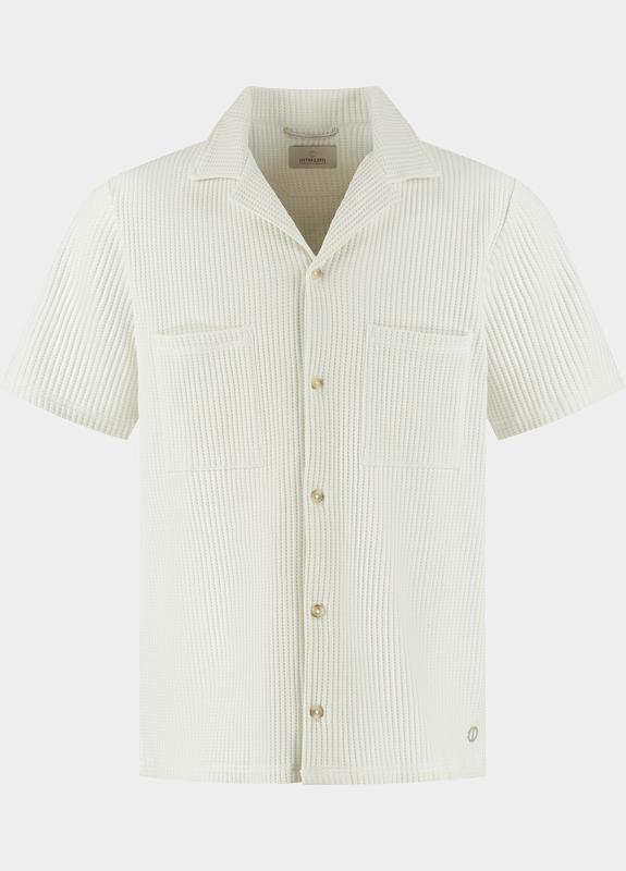 Dstrezzed overhemd korte mouw heren Beige DS_Sherill Shortsleeve 240200/107