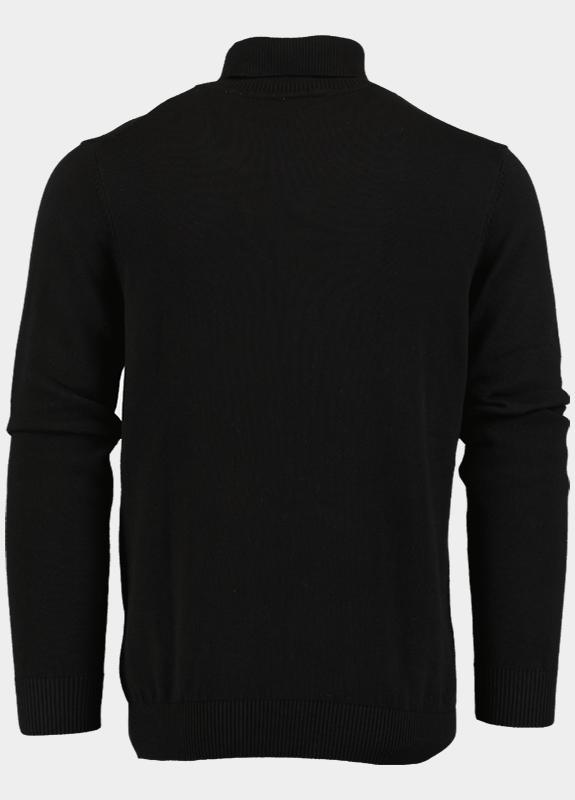 Bos Coltrui Zwart Dex Rollneck Pullover Uni 25305DE03/990 black