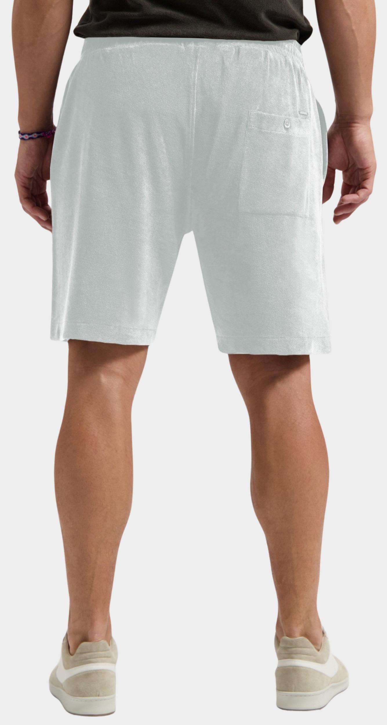 Dstrezzed Korte Broek Grijs Logan Towelling Shorts 515514-SS25/107