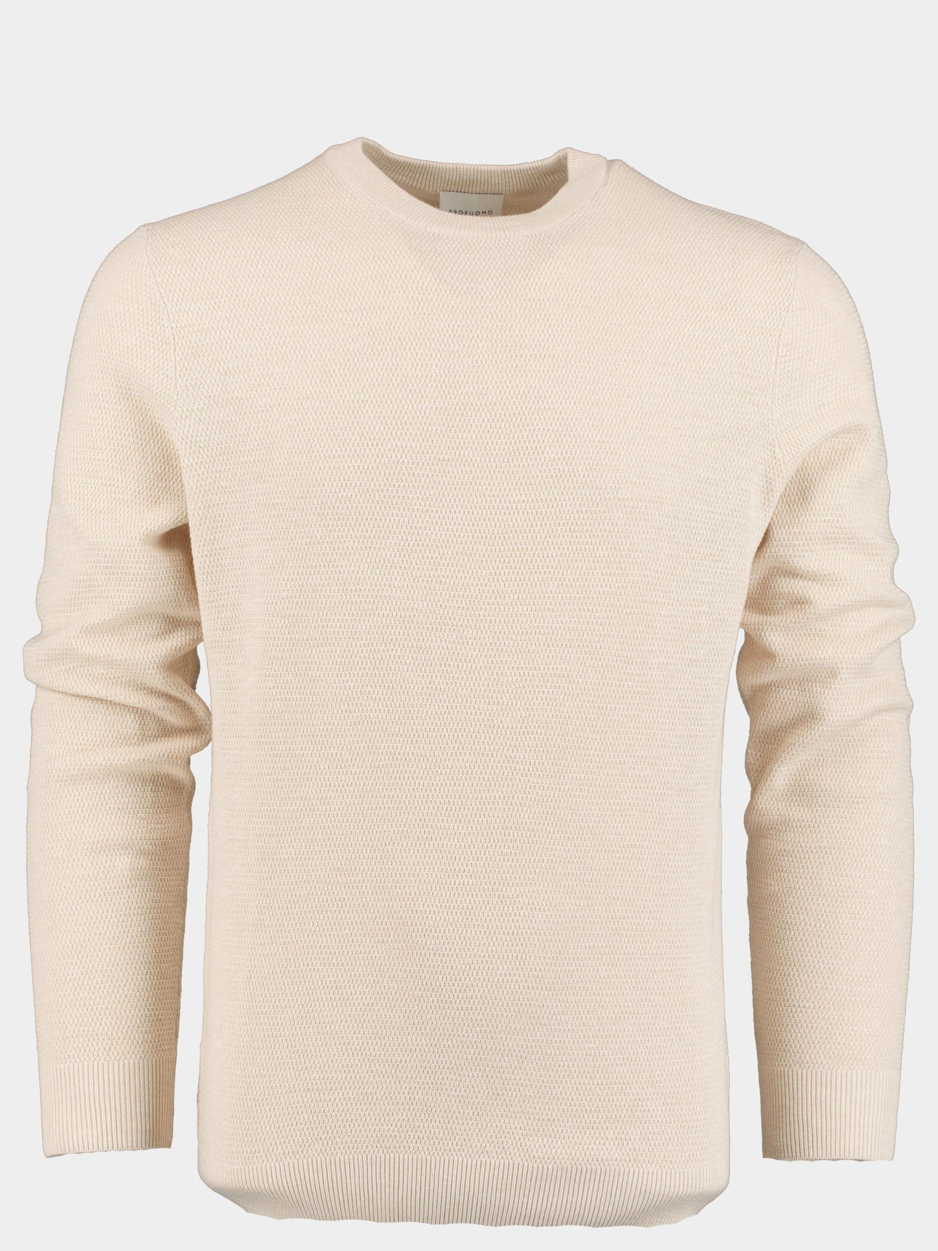 Profuomo Pullover Wit  PP2J00007B/E